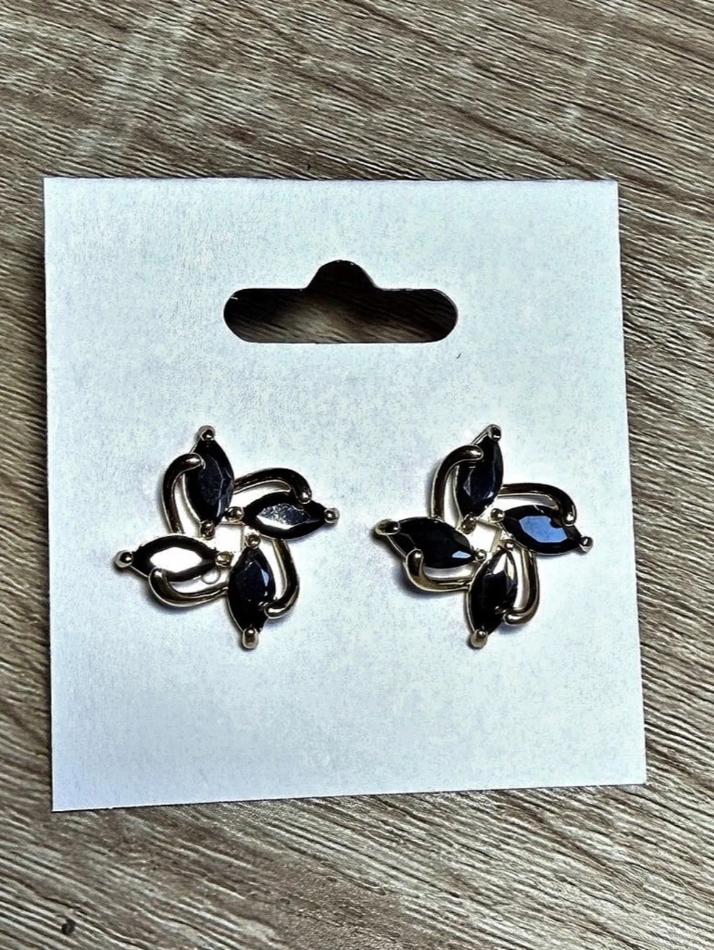 Black & Gold Statement Earrings